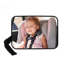 Anti-shatter safety seat observation mirror baby rear view basket mirror car rear view mirror car baby car rear seat reverse