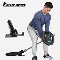 Barbell gun barrel mount explosive power core strength training deadlift rowing abdominal muscles and dorsal muscle aerobic training handle