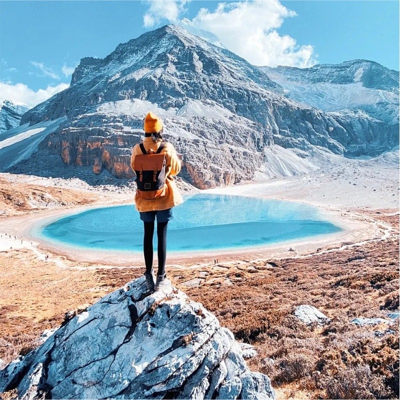 成都旅游川藏环线六日游四姑娘稻城亚丁西墨石公园纯玩六日跟团游