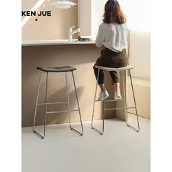 Front desk cashier bar stool bar chair cafe creative milk tea shop personalized simple chair tea room lounge chair