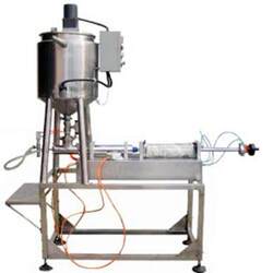 [New product launch] Single-head pneumatic heating stirring paste filling machine Semi-automatic pneumatic paste filling machine