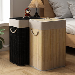 Dirty Clothes Storage Basket, Household High-End Foldable Laundry Basket, Stylish and Luxurious, Large Bathroom Laundry Hamper
