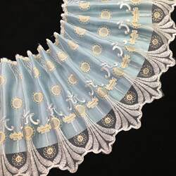 30 cm double layer lined cloth lace accessories sofa decoration skirt curtain curtain curtain bottom edge widened