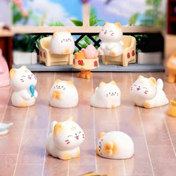 Bored! I'Ve Got a Bunch of Cute Little Kittens to Relieve Stress and Heal My Mood, Desktop Ornaments, and Decorative Pieces for the Desk