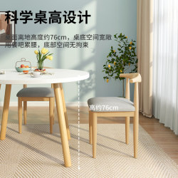 Nordic round table coffee table dining table and chairs home dining table dining table negotiation table balcony tea table meeting Y conference table coffee