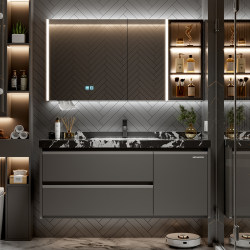 Imperial Sanitary Ware Slate Seamless Ceramic Basin Bathroom Cabinet Bathroom Sink Bathroom Hand Wash Basin Cabinet Combination
