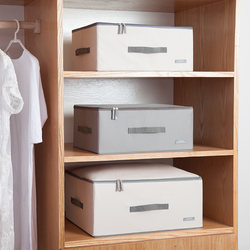 Oxford Cloth Storage Box Wardrobe Clothing Quilt Organizing Box Fabric Storage Box Household Clothes Folding Storage Bag