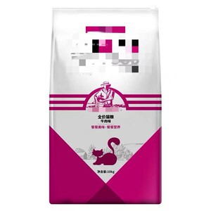 Quark cat food 20*0.5kg fish flavor cat main food 10 male*0.5kg beef -flavored blue cat stray cat full -stage universal
