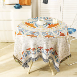 American country outdoor tablecloth camping decorative blanket leisure blanket photo picnic beach table decoration cloth