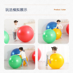 Kindergarten big dragon ball sense training equipment for home children's yoga ball early education exercise explosion-proof massage ball