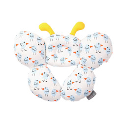 Export baby shaped pillow crib U-shaped travel car safety seat neck guard fixing children's car pillow