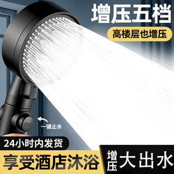 Showerhead with Increased Water Pressure, Large Water Flow, Bathroom Water Heater, Shower Set