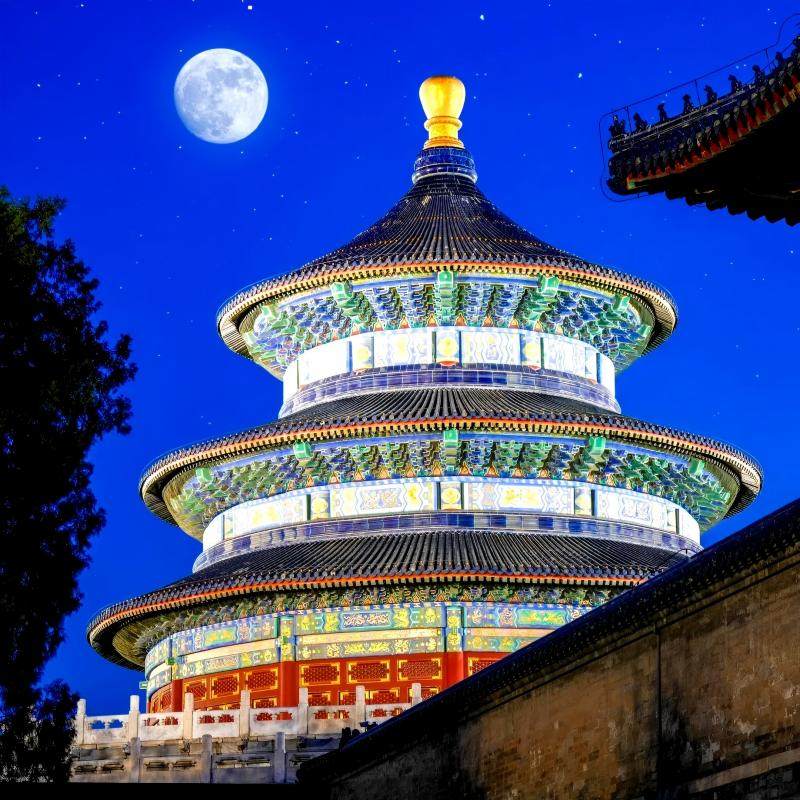 纯玩0购物北京故宫天坛八达岭长城颐和园5天4晚2-15人跟团游