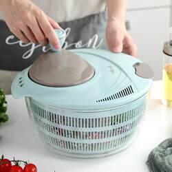Spring and Summer Special Kitchen Salad Vegetable Dehydrator, Household Vegetable Washing and Spinning Device, Water-Removing and Drying Machine