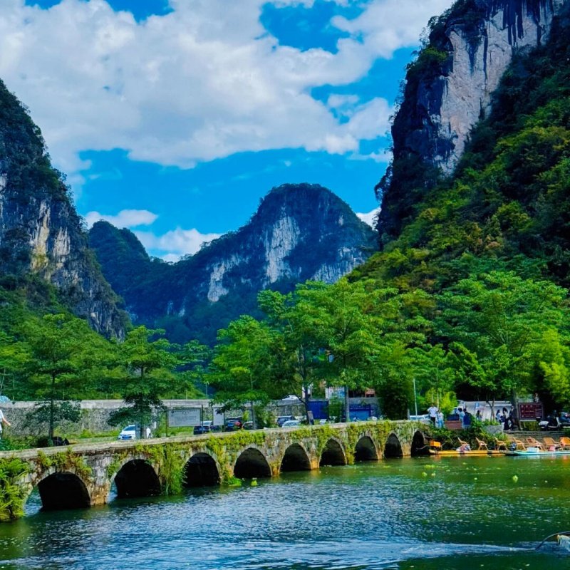 南宁崇左3日旅游2-6人小团德天瀑布鹅泉明仕田园通灵峡谷渠洋湖