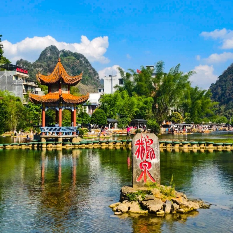 南宁崇左3日旅游2-6人小团德天瀑布鹅泉明仕田园通灵峡谷渠洋湖