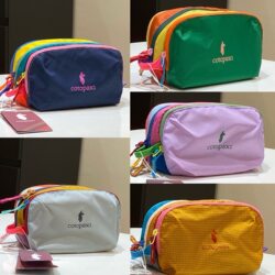 Dopamine 4L American Alpaca Toiletry Bag Waterproof Lightweight Color-Block Multifunctional Clutch Bag Colorful Travel Storage Bag