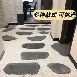 Stepping Stones Made of Bluestone for Outdoor Use in Villas, Courtyard Floor Tiles, Garden Stepping Stones, Lawn Stepping Pads, Garden Paving Stones