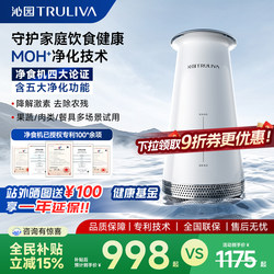 Qinyuan Fruit and Vegetable Cleaning Machine, Food Purifier for Home Use, Removes Pesticide Residues, Sterilizes, Removes Hormones and Antibiotic Residues Qyf-I07