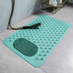 Bathroom Non-Slip Floor Mat, Bathroom Shower Anti-Fall Anti-Slip Mat, Massage Mat, Bathroom Household Tpe Suction Cup Foot Mat