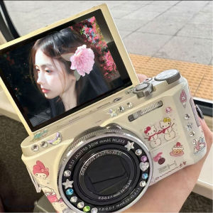 
CCD digital camera student party campus entry-level travel camera can upload high-definition dual-camera selfies to mobile phones