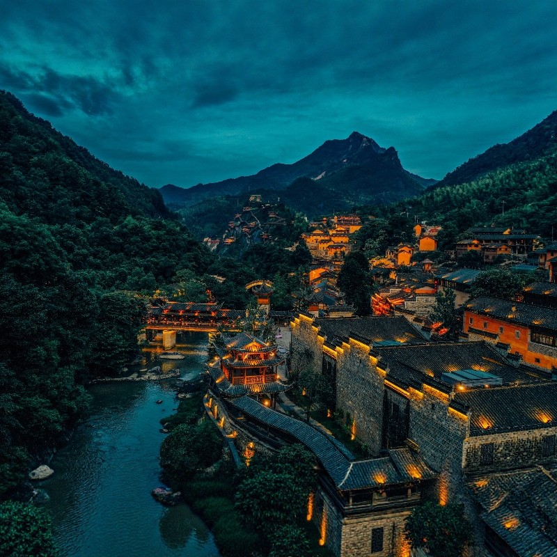 广州往返衢州+大美黄山+望仙谷+徽州古城+婺源篁岭+宏村双飞五天