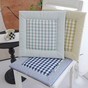 Simple fabric home chair, cushion car sofa office, cotton and linen cushion tatami four seasons universal
