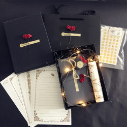 Retro love letter stationery envelope set Valentine's Day Confession Growth Gift Letter Birthday Gift Proposal Christmas Gift