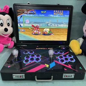 
Upgraded 21-inch large-screen portable rocker game console 2024 new home arcade flip folding machine