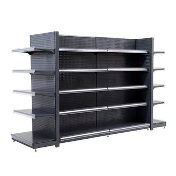 
Suzhou single-sided and double-sided perforated board display rack stationery store hardware store mother and baby supermarket shelves convenience store shelves