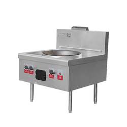 Large pot stove single-eye commercial stainless steel hotel canteen central kitchen cooker energy-saving stove gas double-eye large pot stove