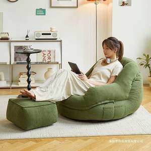 
Kind of kennel UXQ hair lazy person reading sofa can lie down and sleep single person reading corner bedroom small sofa living room small apartment couch