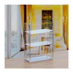 Simple Desktop Cosmetics Storage Box Lipstick Dressing Table Mirror Cabinet Acrylic Skin Care Jewelry Storage Rack