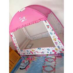 Children's Bed Mosquito Net Spliced Yurt Tent Princess Girl 88168 Girl 80160 Boy Baby Anti-Fall