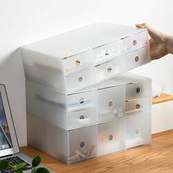 Drawer-Type Desktop Storage Box Office Desk Dressing Table Cosmetics Stationery Pen Holder Handbook Tape Storage Cabinet