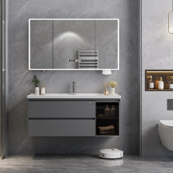 Sofia Ceramic Integrated Basin Bathroom Cabinet Combination Modern Bathroom Washbasin Cabinet Wash Basin Cabinet 1688