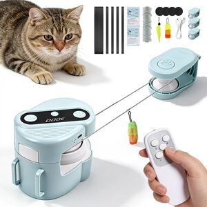 
Misuo TMISO Rechargeable Smart Cat Chasing Toy Funny Cat Artifact Cat Hunting Remote Control Toy