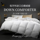 
Official flagship store authentic white goose down quilt core antibacterial warm autumn and winter quilt for five-star hotels