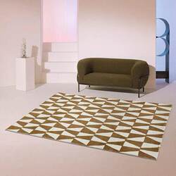 Cross-Border Imitation Cashmere Vintage Plaid Bedroom Carpet, Home Living Room Sofa Coffee Table Mat, Room Rug, Floor Mat, Retro