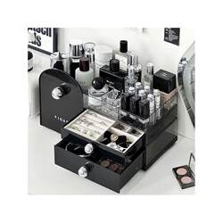 Cosmetics Storage Box 2024 New Model Skincare Product Organizer Dressing Table Desktop Jewelry Box Compartmentalized Lipstick Box