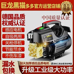 German Imported Giant Dragon Black Cat Ultra-High-Pressure Car Washer for Home Use 220V Car Washing Pump, Automatic Car Cleaning Device