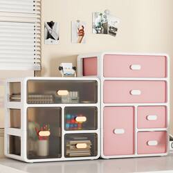 Cosmetics Desktop Large-Capacity Storage Box Makeup Brush Dust-Proof Skin Care Product Mask Storage Box Dressing Table Makeup Box