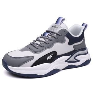 Summer and autumn low top sports shoes men's shoes 2025 new thick sole trendy and versatile dad shoes color-blocking trendy running shoes