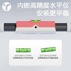 Single bar indoor household children's ring punch-free door pull-up device home fitness equipment