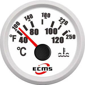 
Water temperature display instruments
