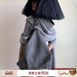 Ecoday Autumn and Winter Original Design Suede Woven Bag Large Capacity Tote Bag Women's Commuter Bag Single Shoulder Crossbody Bag