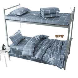 Single bed quilt set 0.9m1.2m three-piece quilt set one full set bedding sanding process