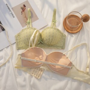 
Strapless underwear for women without rims, small breasts, flat chest, large adjustable anti-sagging, beautiful back girl bra cover