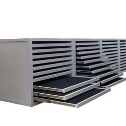 White 60*120 drawer type tile display cabinet mosaic display rack marble sample cabinet door display rack