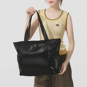 
Puma official flagship women's bag black large-capacity handbag sports leisure outing travel bag authentic